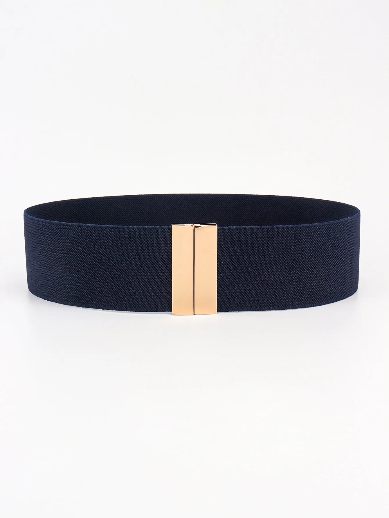 A World Full Of Trends Alloy Buckle Elastic Belt