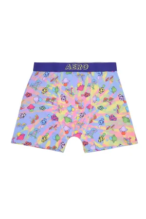 AERO Trippy Mushrooms Printed Boxer Briefs