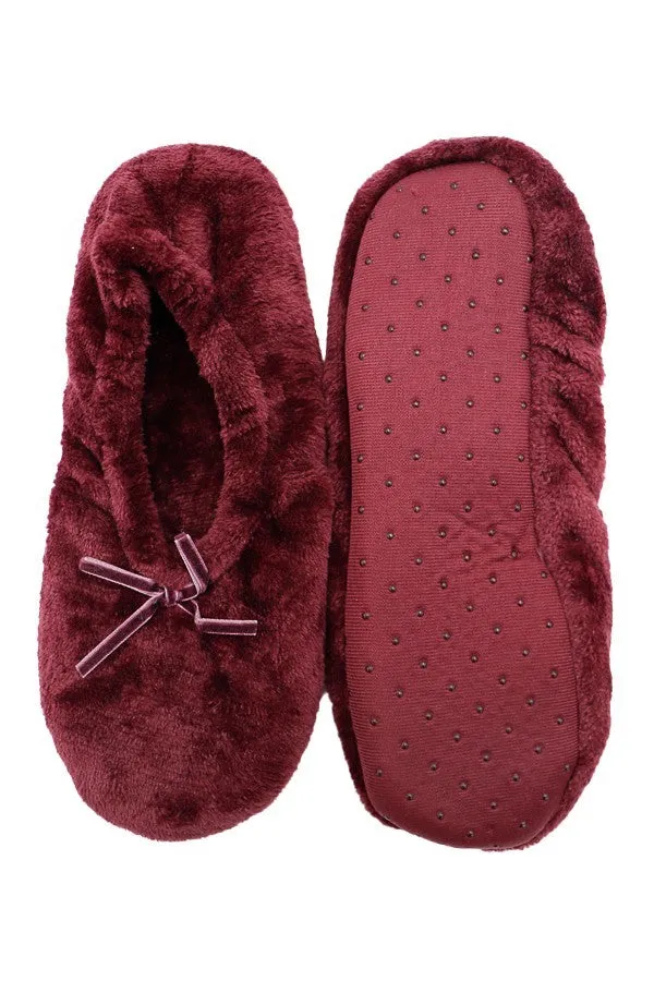 Anti Slip Soft Indoor Fleece Lined Slippers