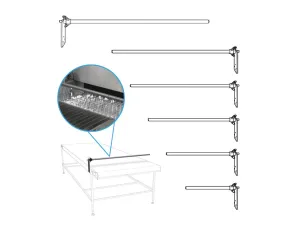 Belt foam bar attachments