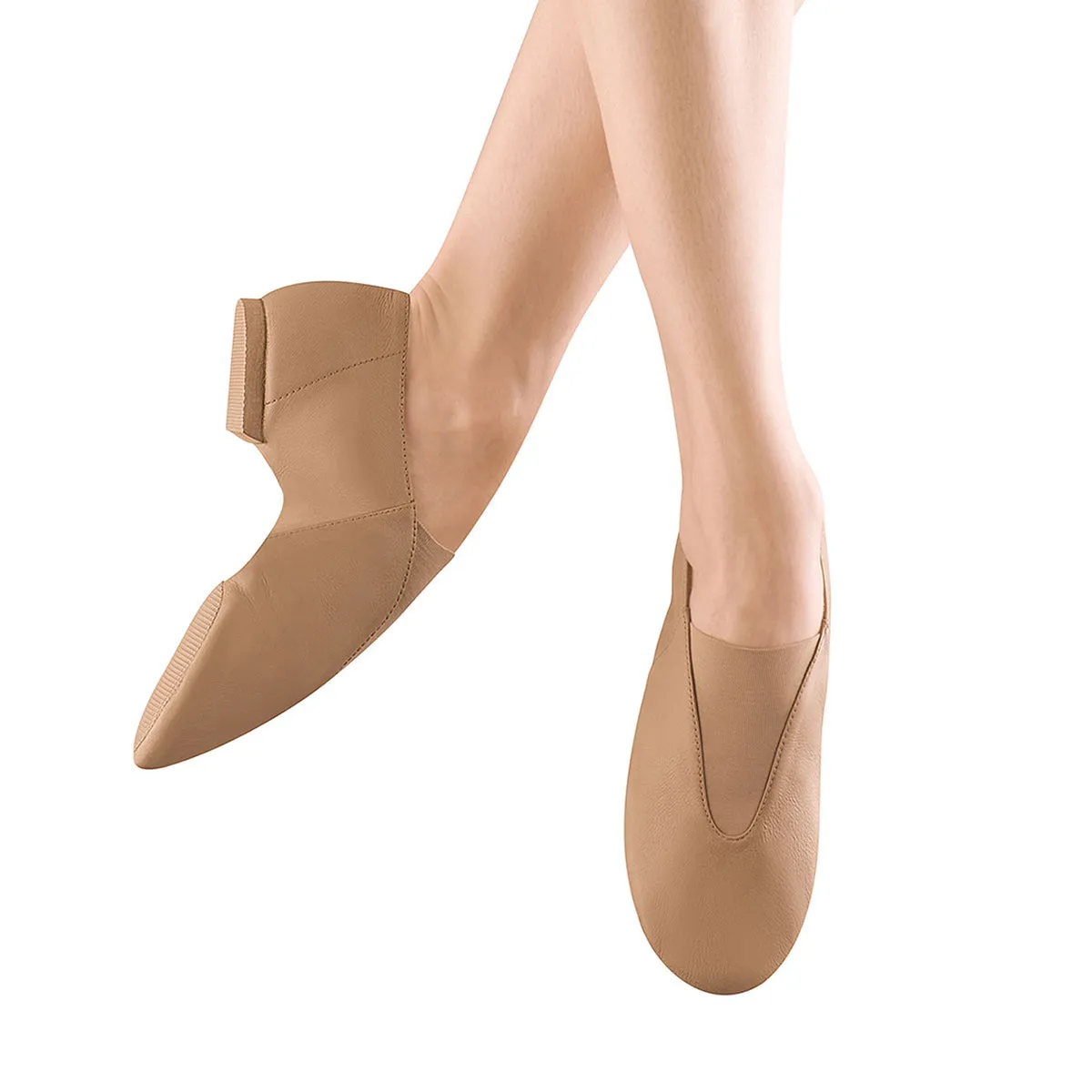 Bloch Children's Super Jazz Split Sole Shoes - Tan