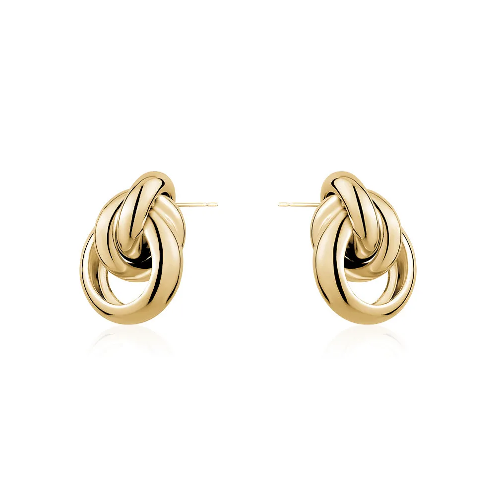 BOLD KNOT EARRINGS