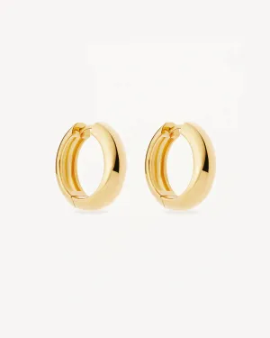 BOLD LARGE HOOPS | 18k Gold Vermeil