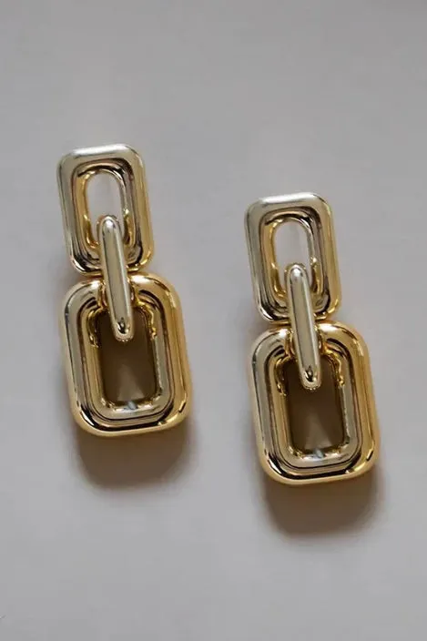 Bold Link Chain Earrings