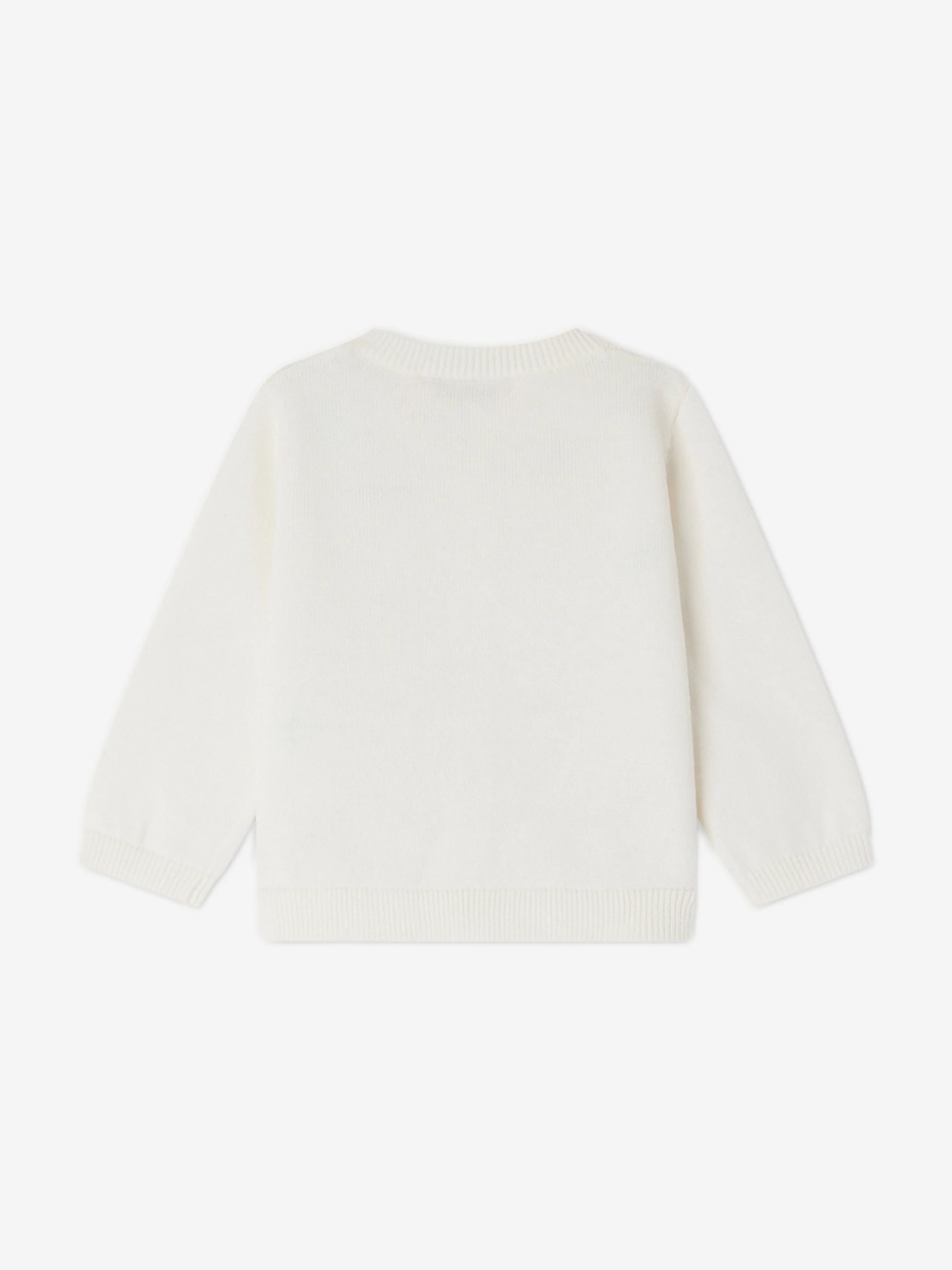 Bonpoint Baby Girls Claudie Cardigan in White