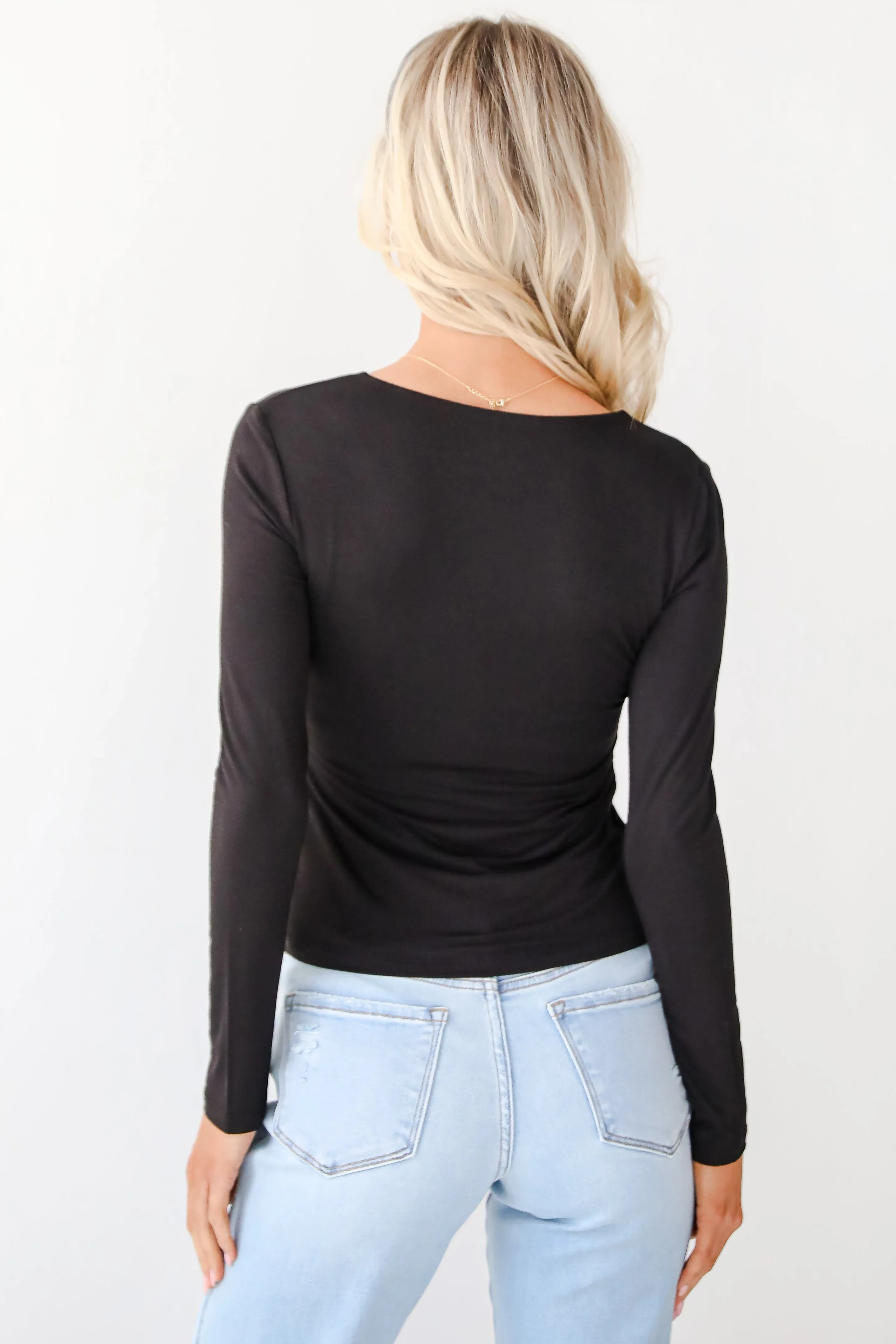 Brianna Everyday V-Neck Top - DOORBUSTER