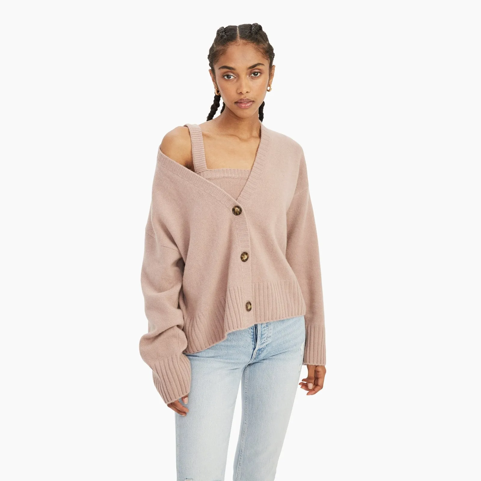 Cashmere Relaxed Cardigan