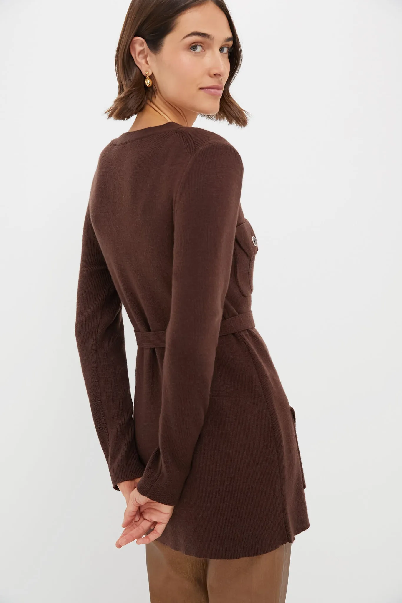 Chocolate Brown Amara Sweater