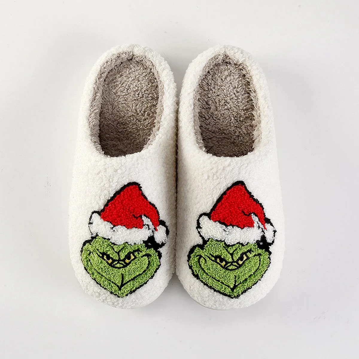 Christmas Grinch Slippers