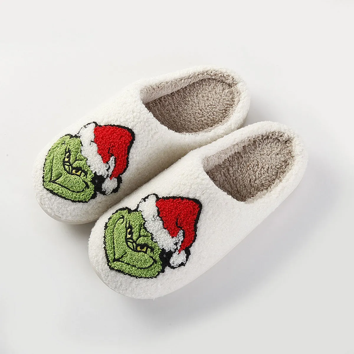 Christmas Grinch Slippers