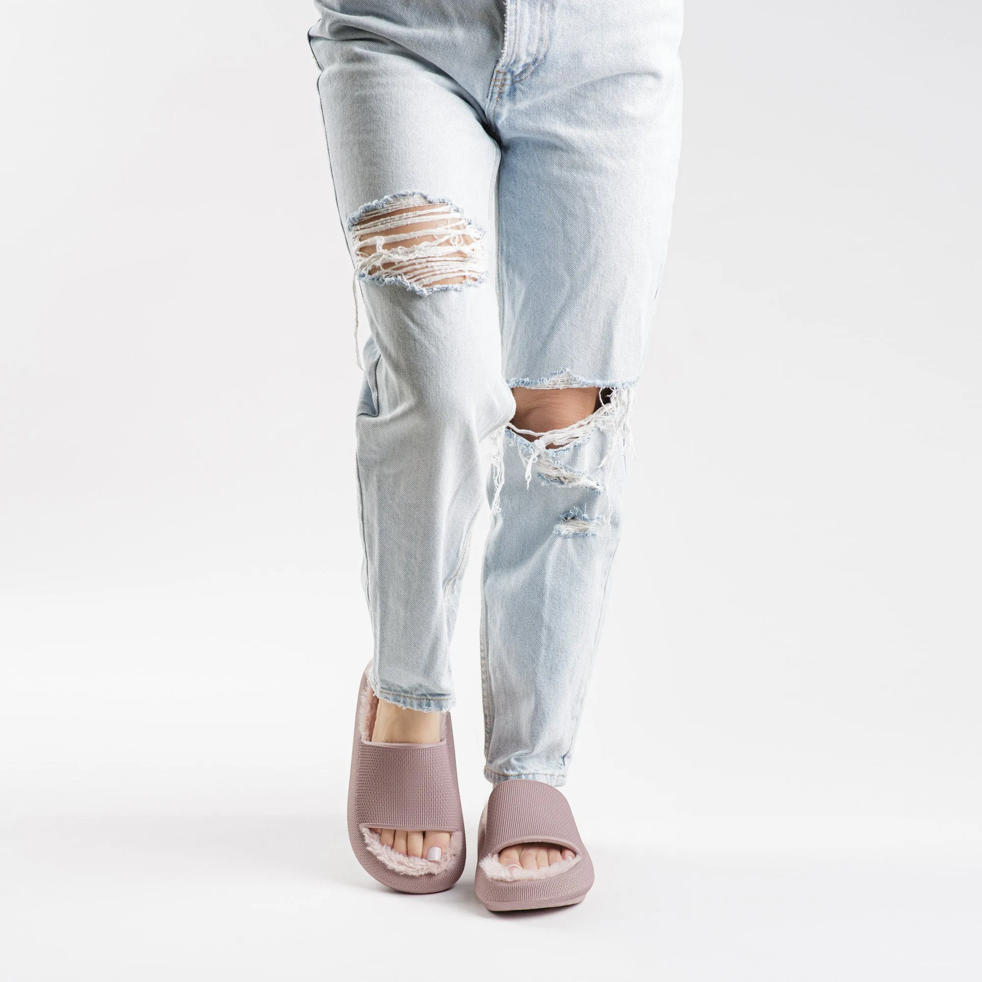 Cloud Slides Slippers | Blush