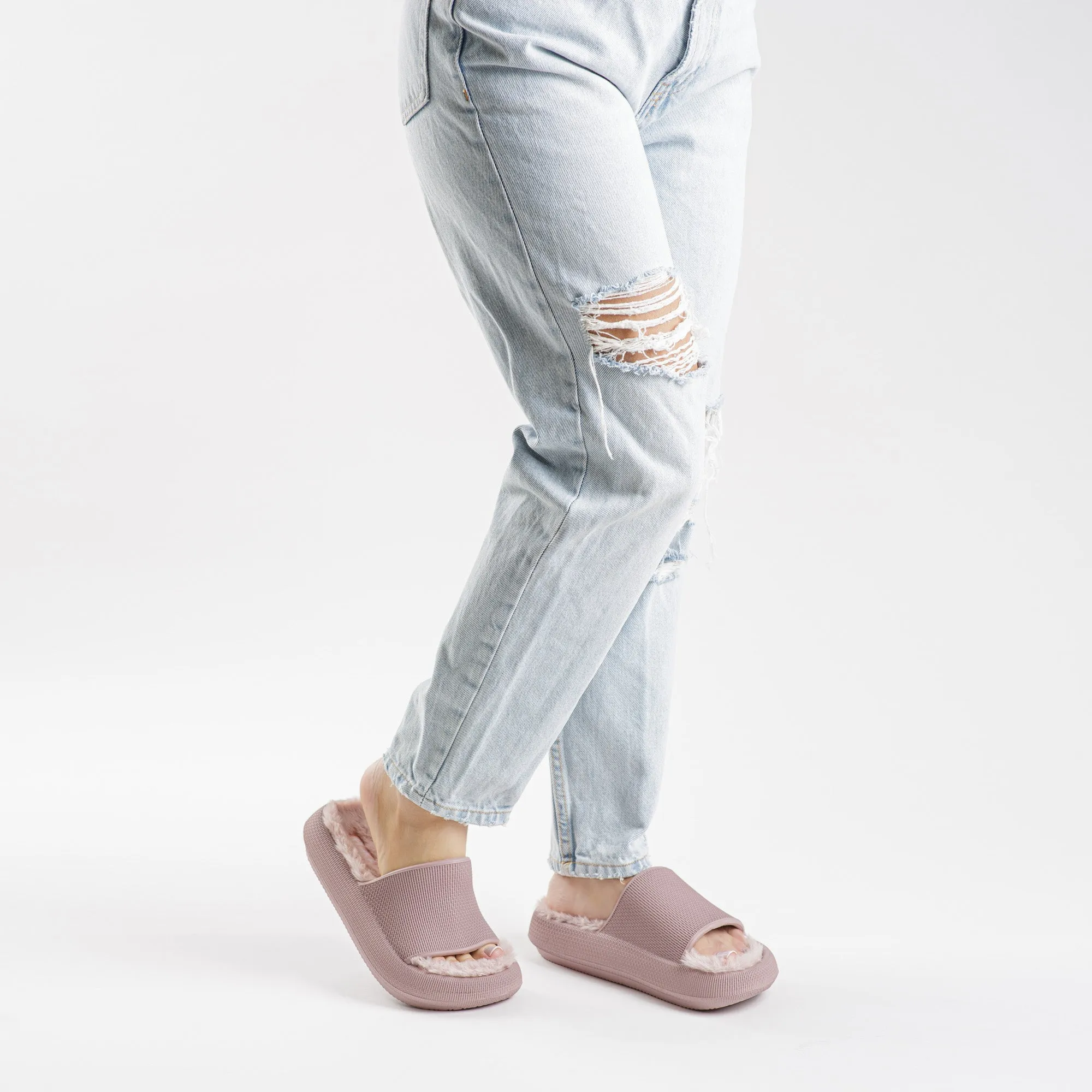 Cloud Slides Slippers | Blush