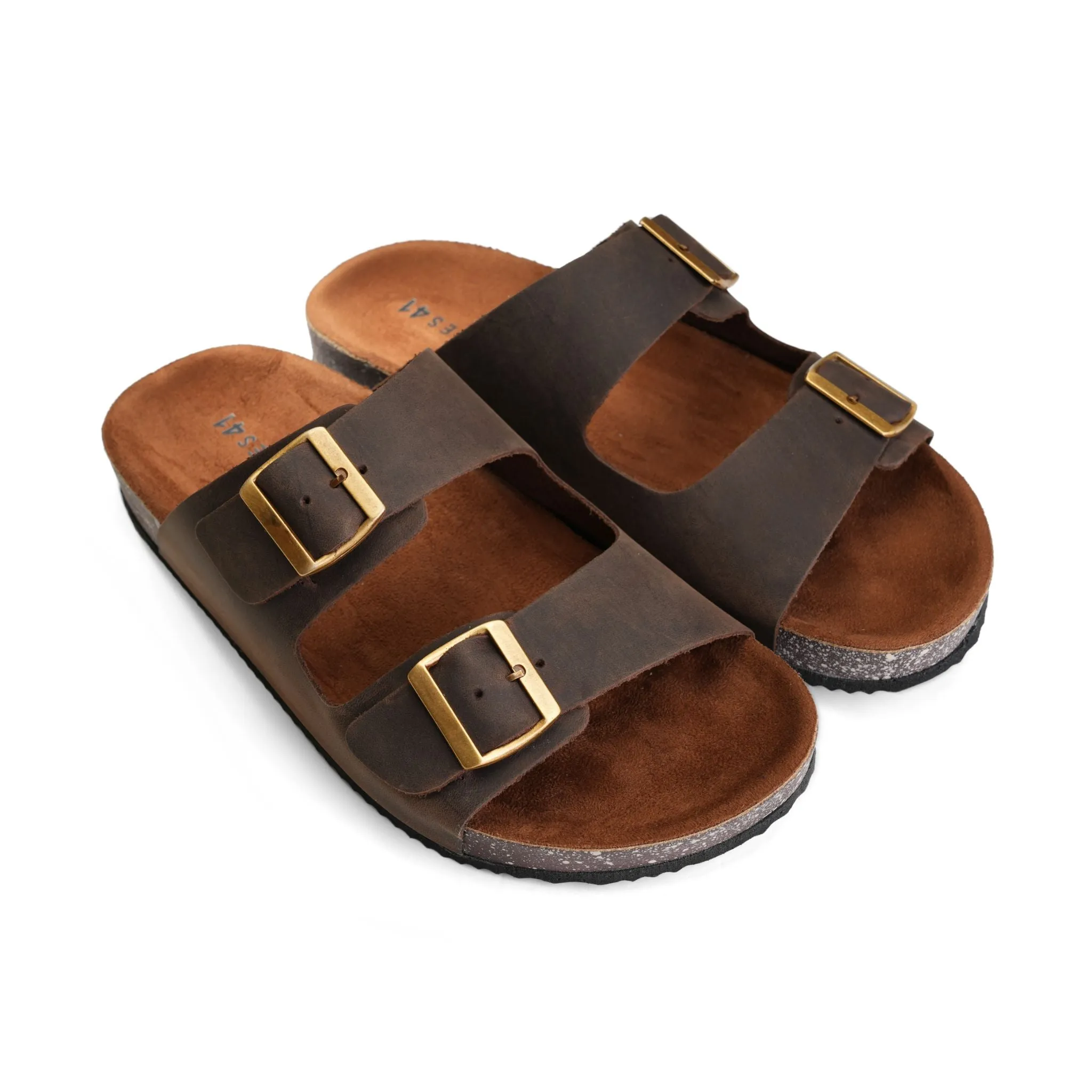 CloudStep | Comfy Footbed Slippers - Brown