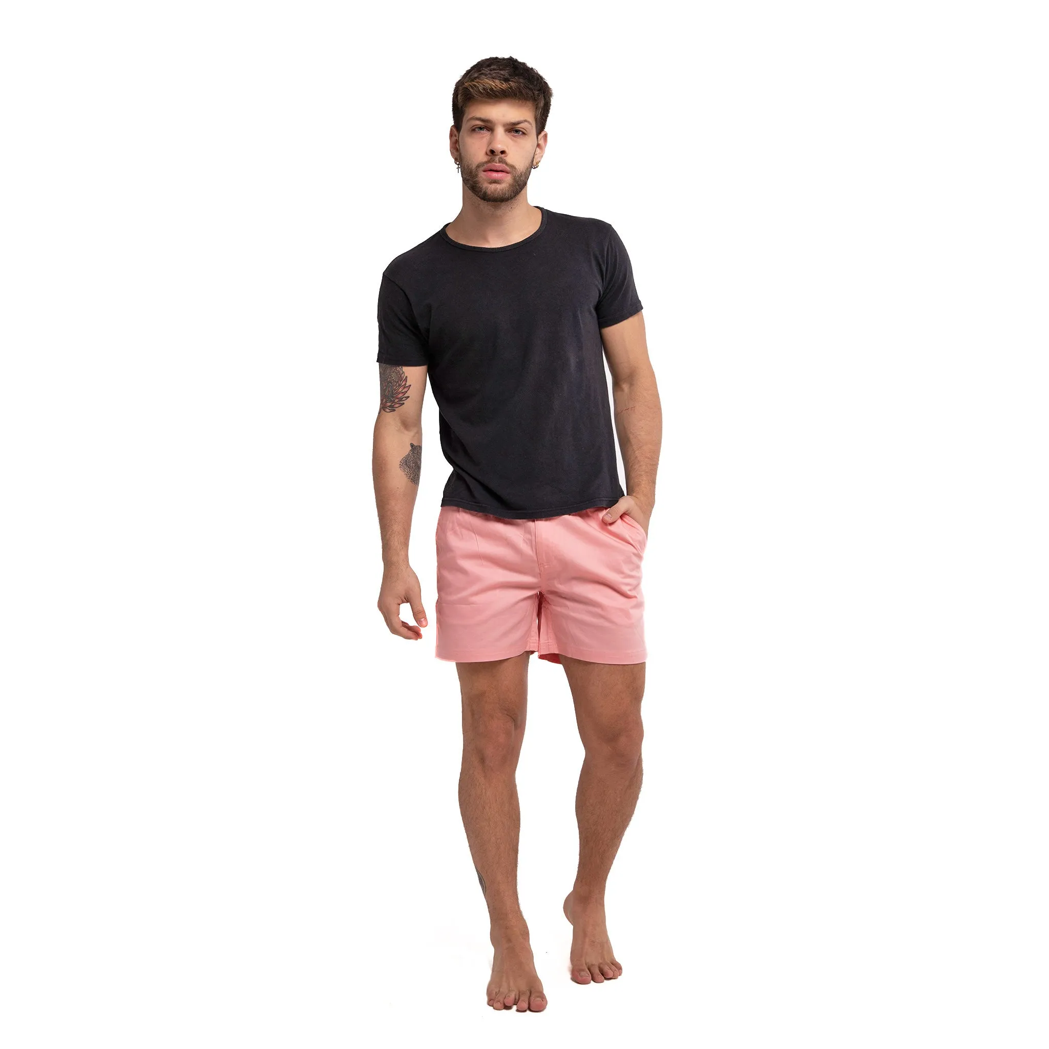 Cotton Shorts - Pink