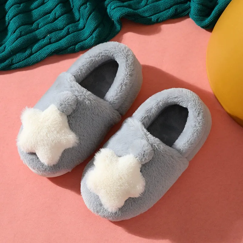 Cozy Plush Cotton Slippers for Women