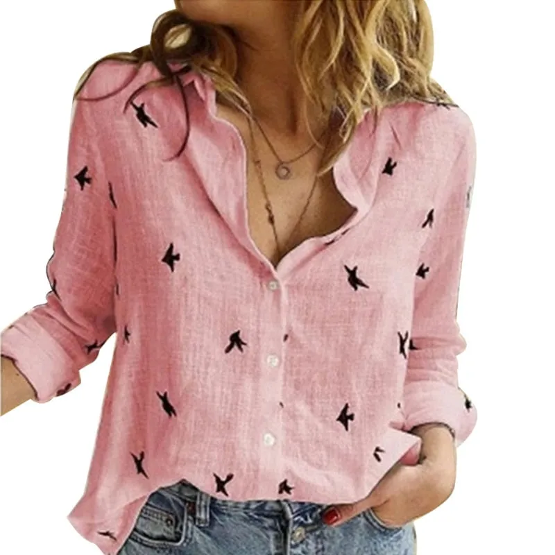 Elegant Button Lapel Cardigan Top