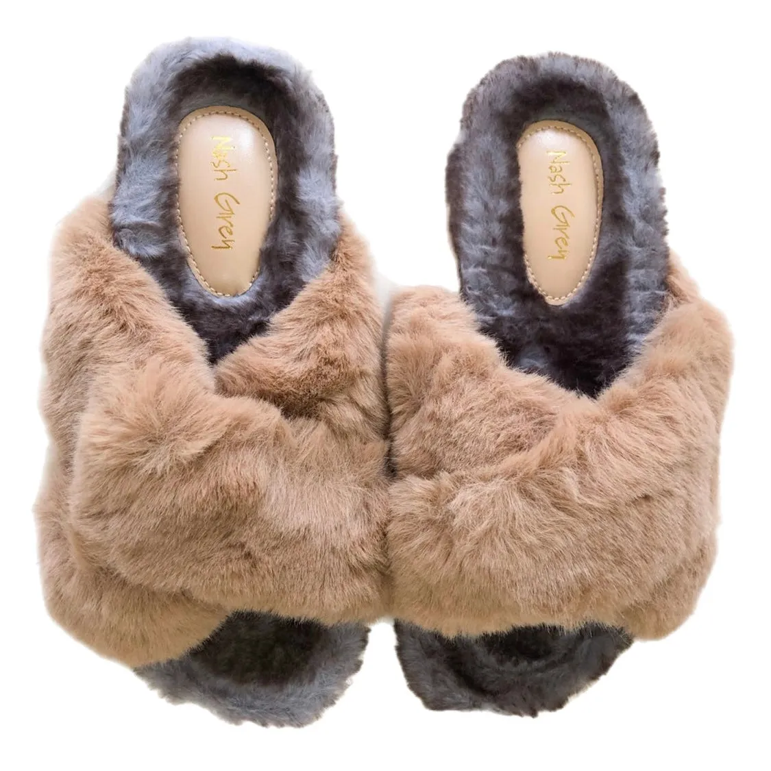 Feeling Cozy Tan Slippers