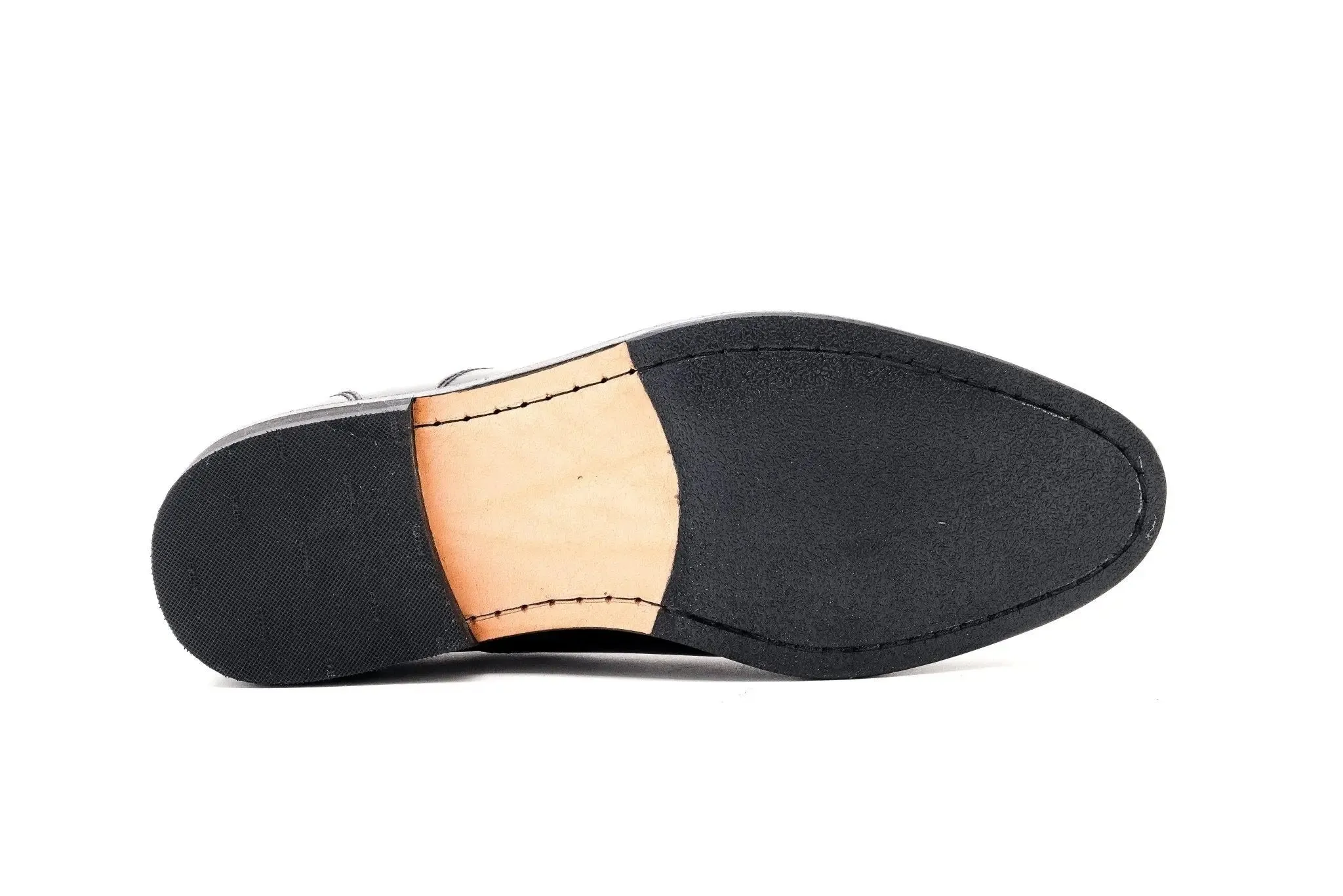 FELIX Cap Toe Plain Oxford - Black