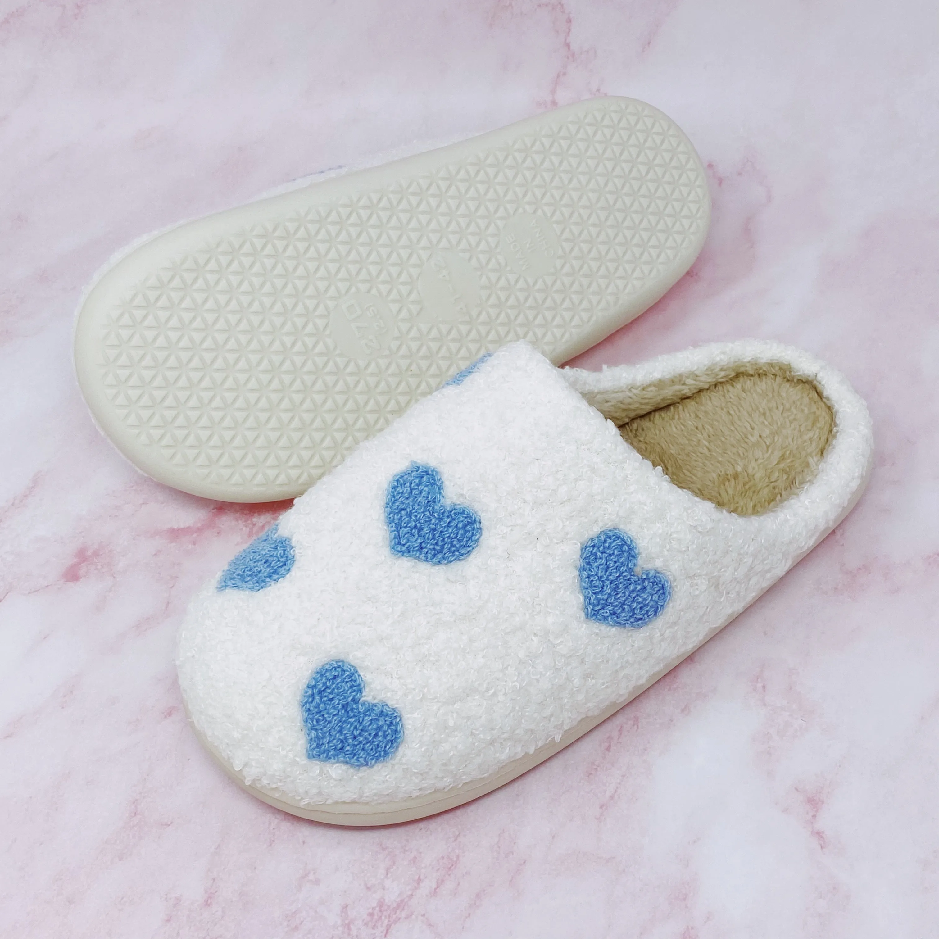 Heart Full Cozy Lounge Slippers