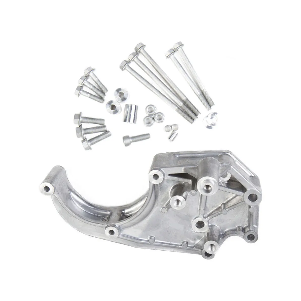 Holley LS A/C Accessory Drive Bracket-Passengers Side A/C Bracket-Fits Sanden SD508 or SD7 Comp.