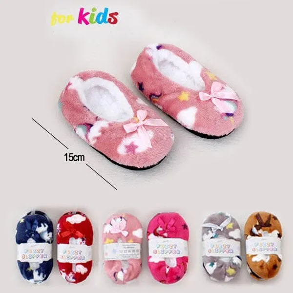 Kid's Unicorn Winter Slipper 2096 (12 units)