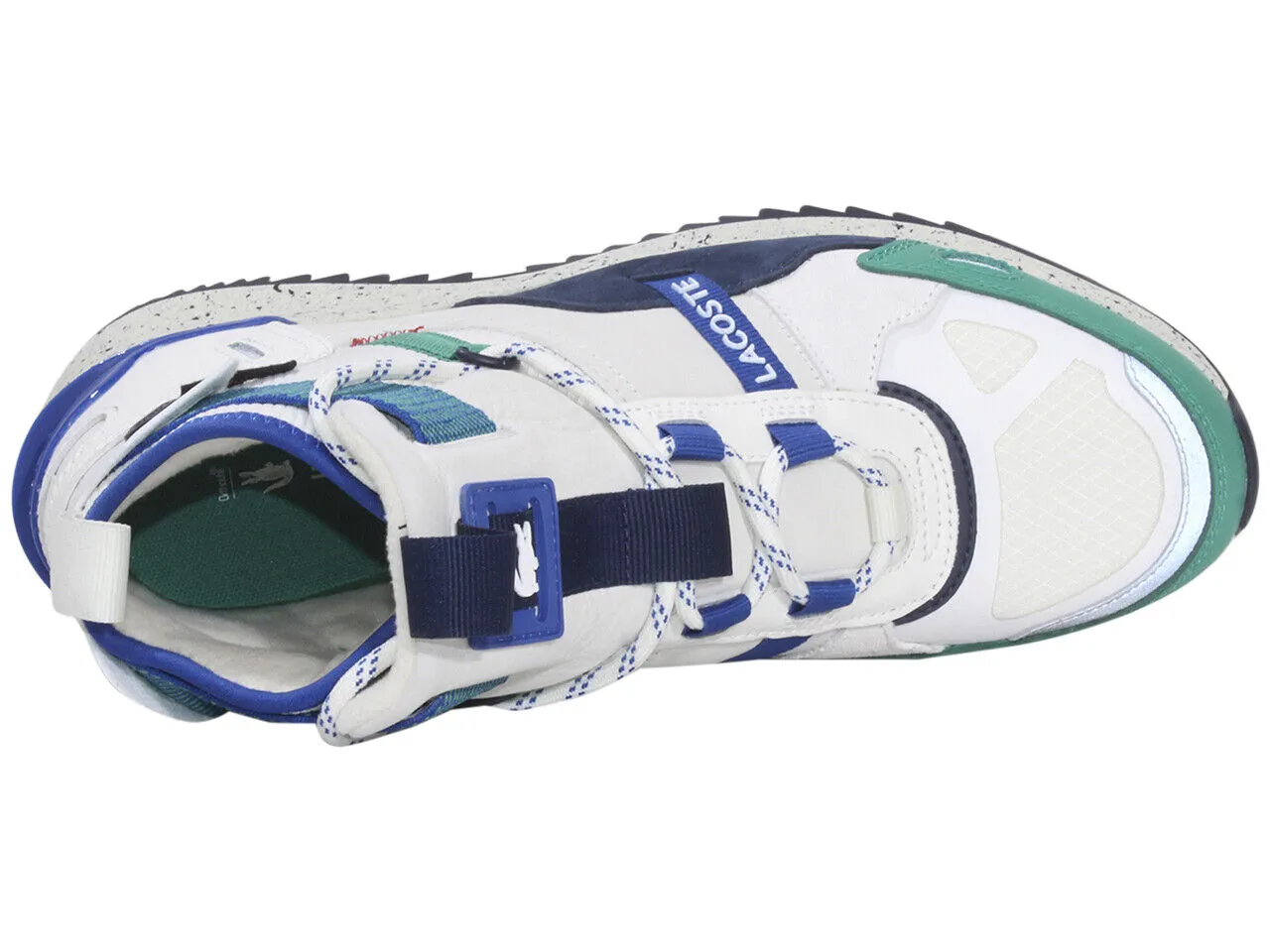 Lacoste Run Breaker Outdoor Men's Shoes Off White Green