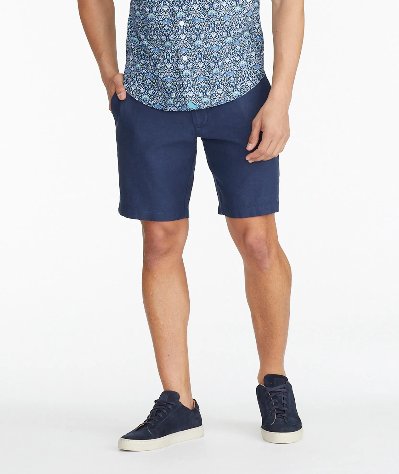 Lightweight Cotton-Linen Shorts - FINAL SALE