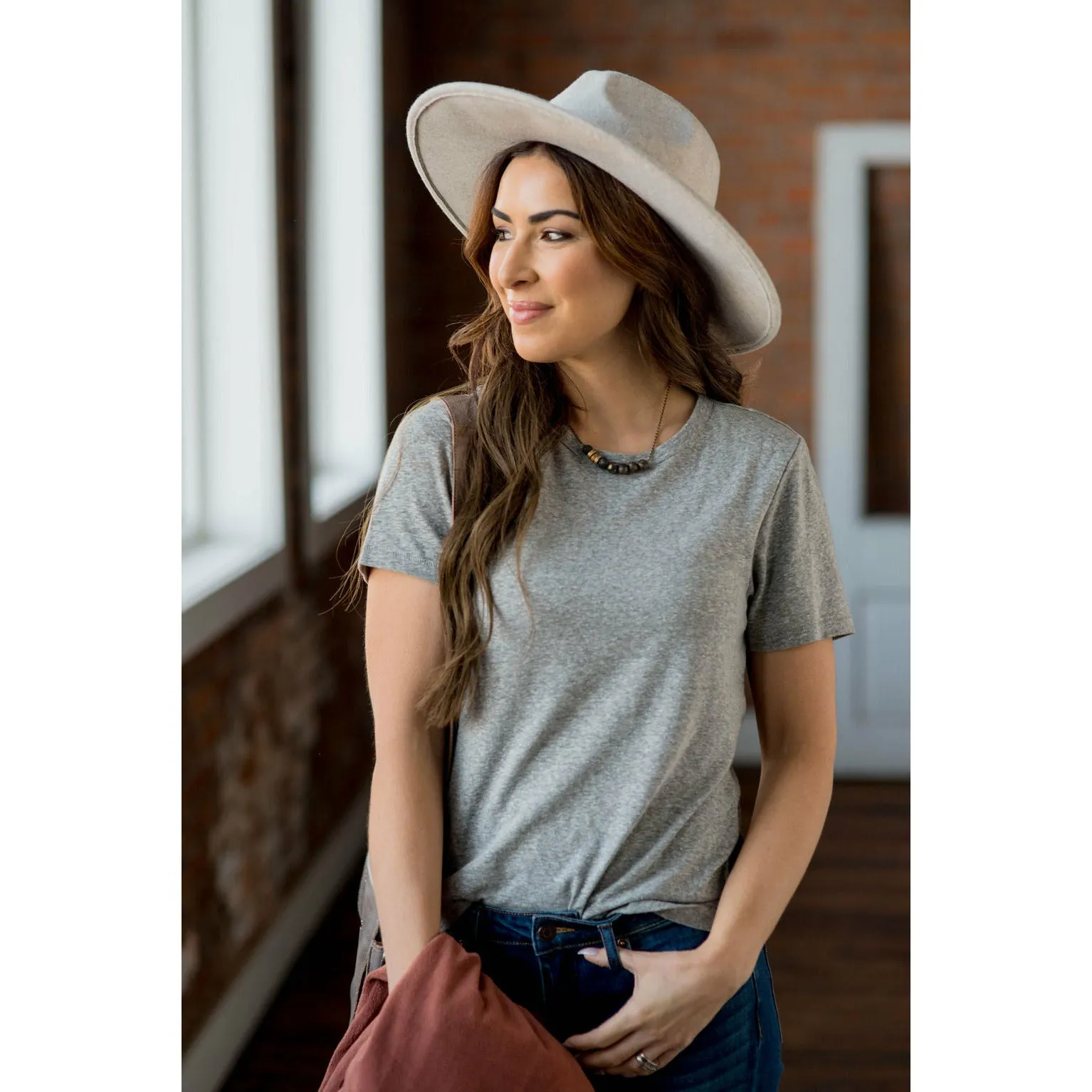 Lightweight Heathered Tee