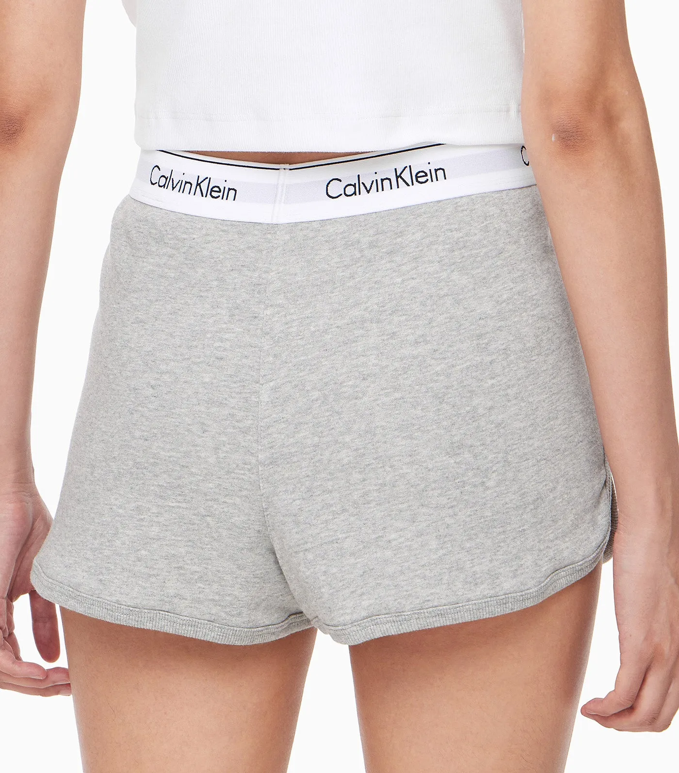 Modern Cotton Sleep Shorts Gray