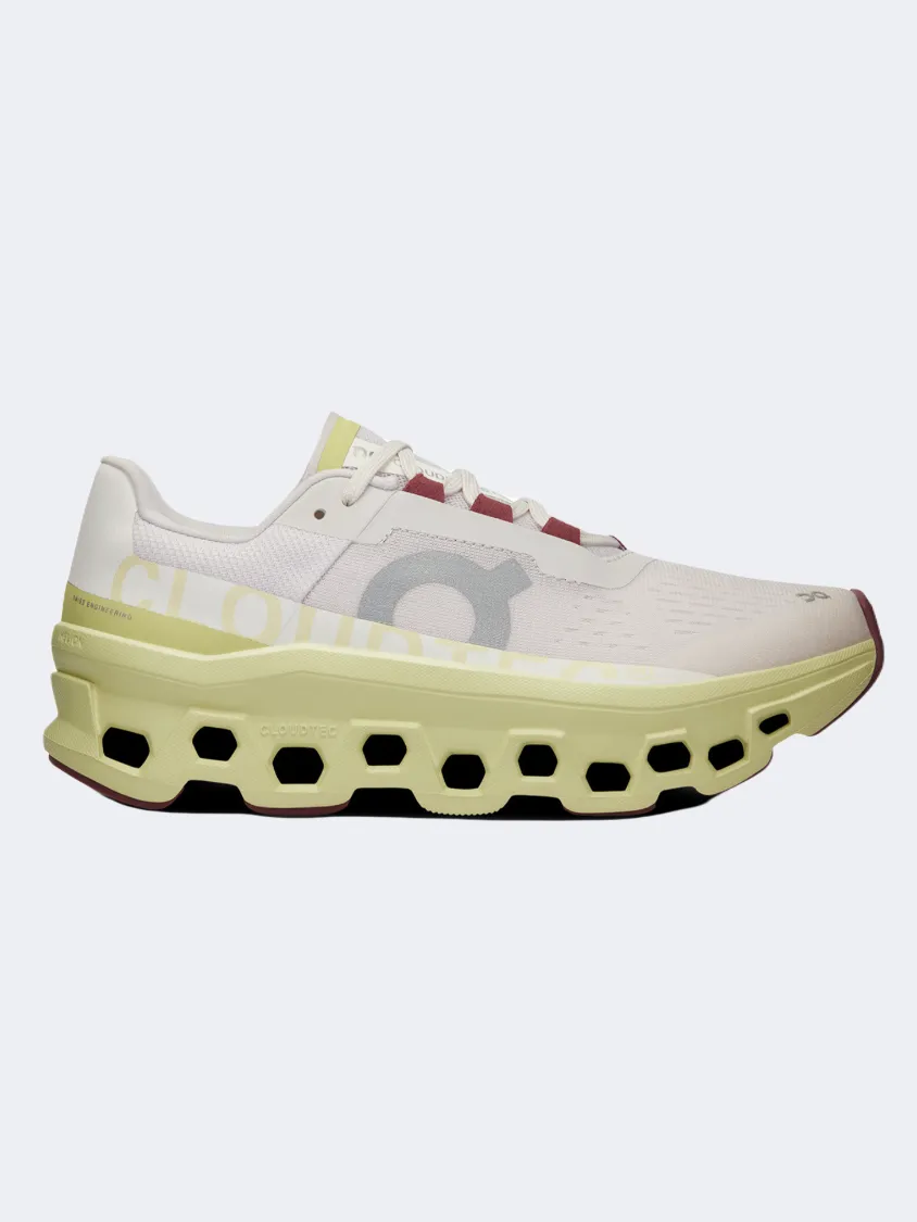 On Cloudmonster 1 Women Running Shoes Frost/Acacia