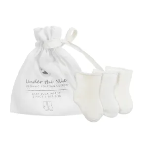 Organic Cotton Baby Socks - 6 Pack