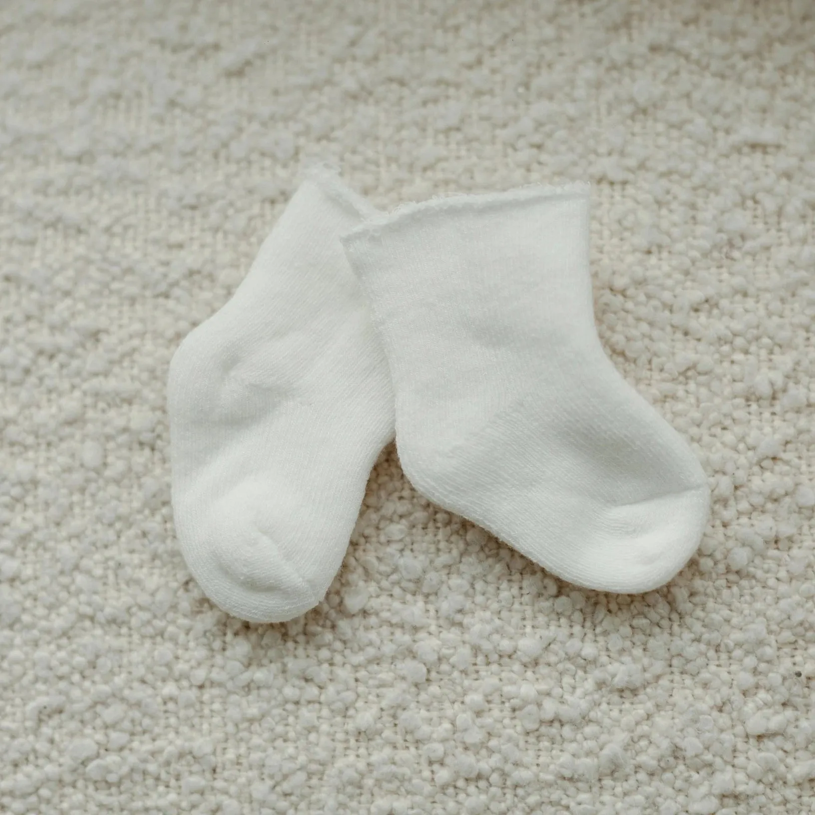 Organic Cotton Baby Socks - 6 Pack