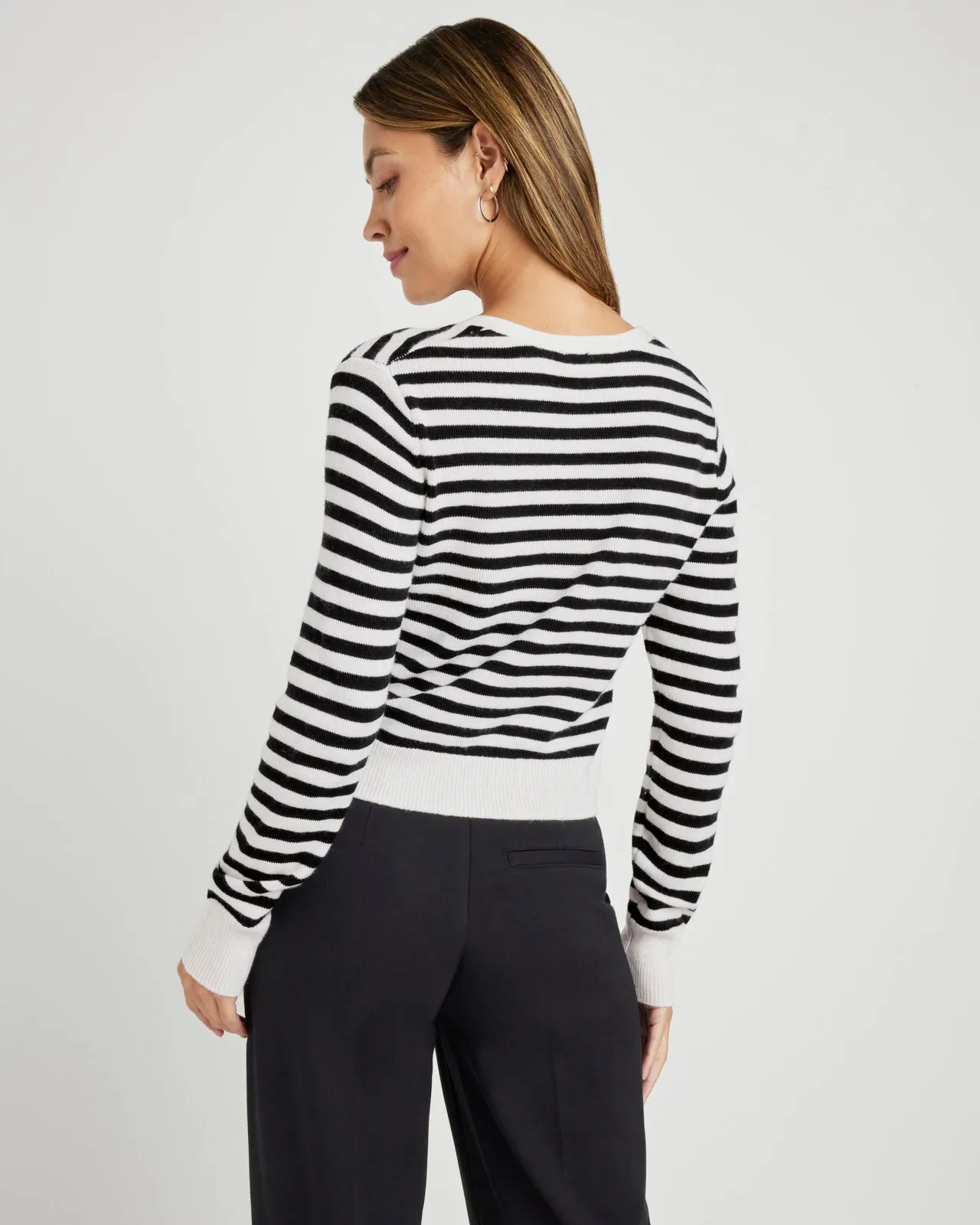 Santina Stripe Cardigan