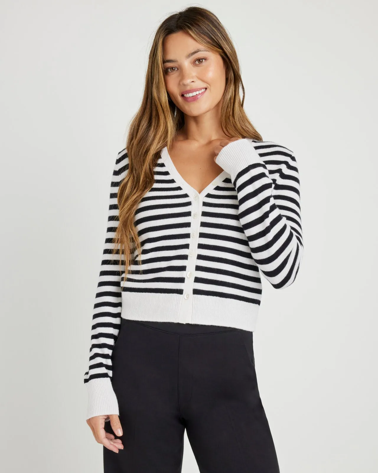 Santina Stripe Cardigan