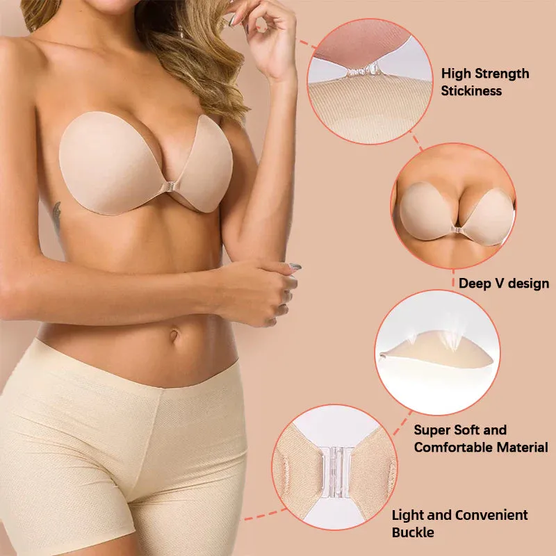 SheCurve®Invisible Sticky Push Up Bra (2 Pack)