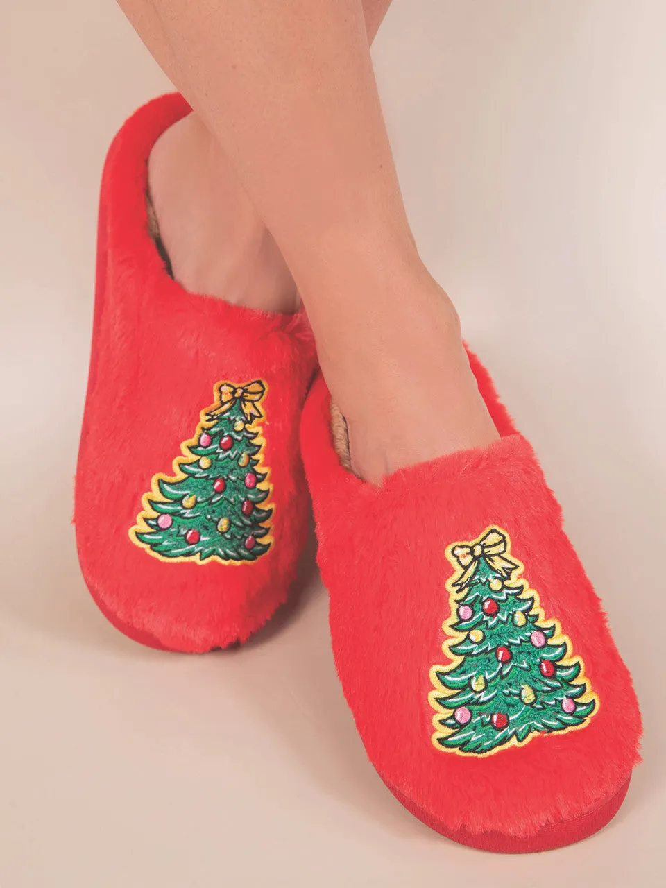 Simply Southern Cozy Slippers - Tree