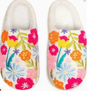 Slippers - Flowers In Bloom