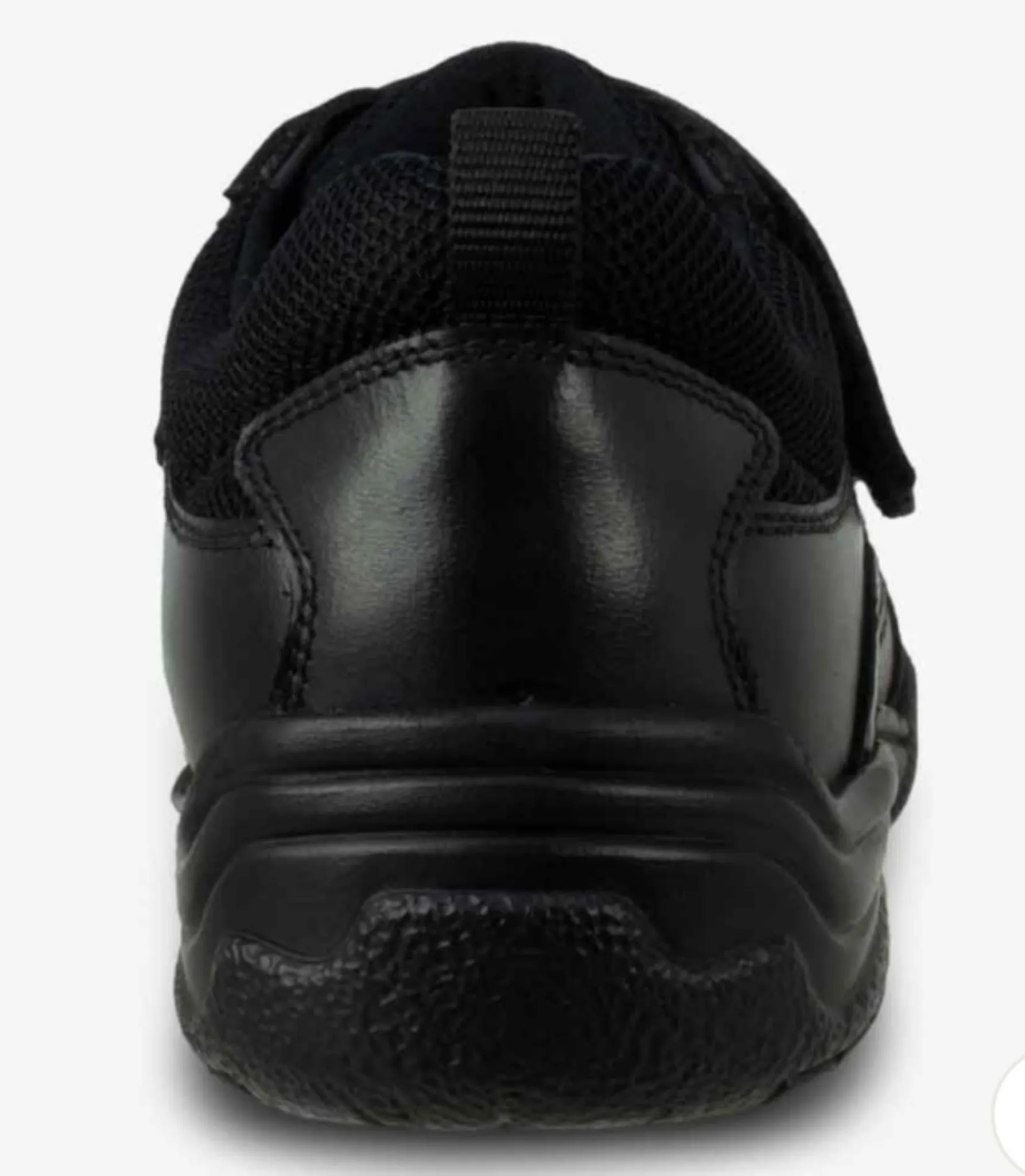 Term Maxx Boys Junior  Black School Shoes