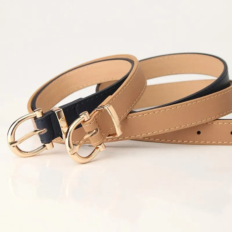 Women's Belt Trend Needle Buckle Casual Belt Genuine Soft Belt Paired with Jeans Belt PU Cheap Belt Multiple Colors Available