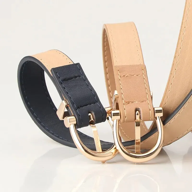 Women's Belt Trend Needle Buckle Casual Belt Genuine Soft Belt Paired with Jeans Belt PU Cheap Belt Multiple Colors Available