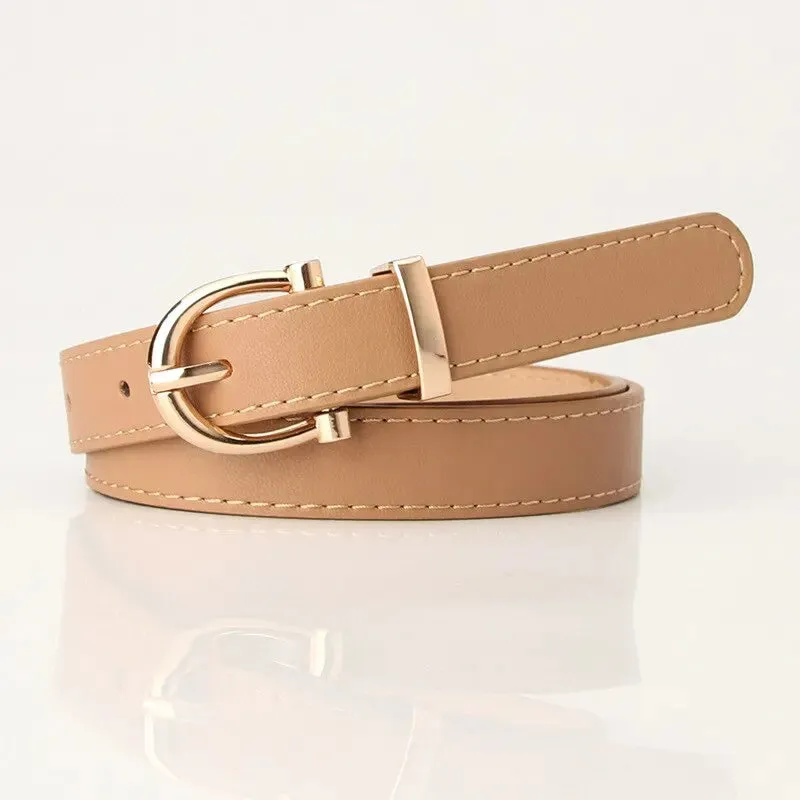 Women's Belt Trend Needle Buckle Casual Belt Genuine Soft Belt Paired with Jeans Belt PU Cheap Belt Multiple Colors Available