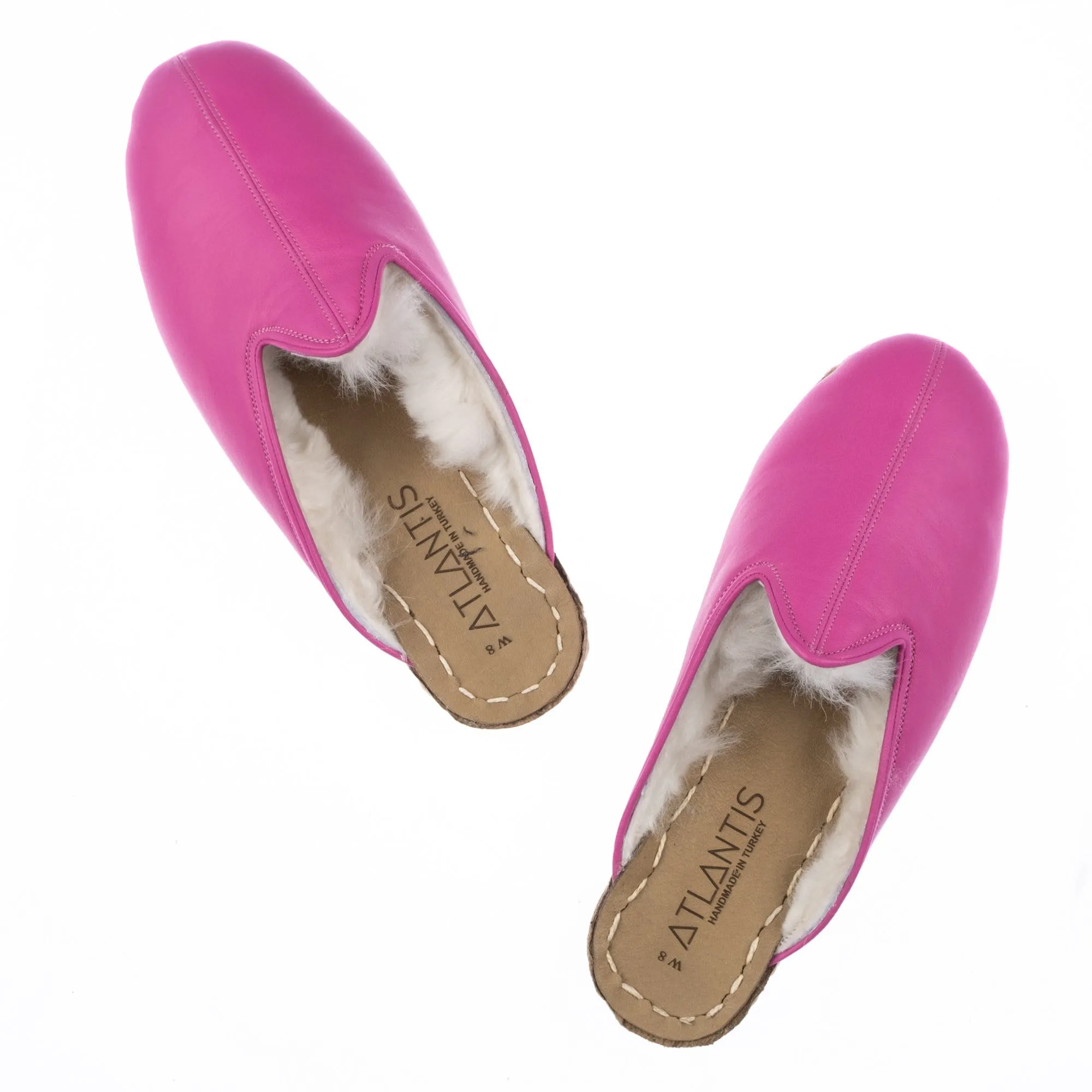 Women's Fuchsia Slippers