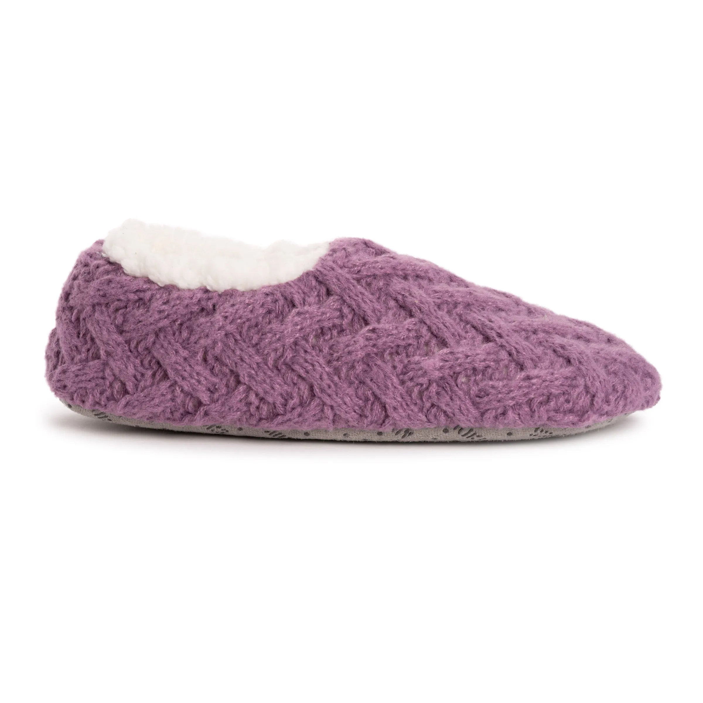 Women's Sweater Knit Ballerina Slippers